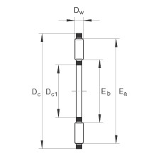 FAG Axial-Nadellager - TC2031