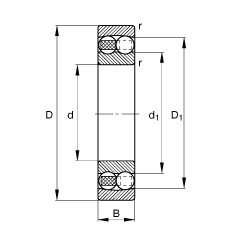 roulements 2316-M FAG