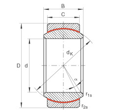 FAG Radial-Gelenklager - GE30-UK