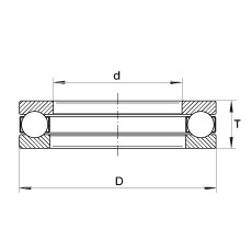 FAG Axial-Rillenkugellager - W1-3/8