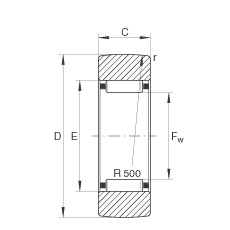 FAG Stützrollen - RSTO25