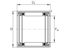 FAG Nadelhülsen - HK3520-2RS