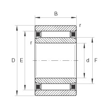 roulements NAO90X120X30 INA