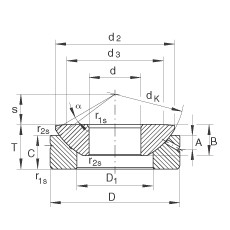 FAG Axial-Gelenklager - GE30-AX