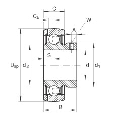 Bantalan GAY45-NPP-B INA