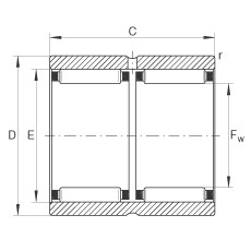 FAG Nadellager - RNAO35X47X32-ZW-ASR1-XL