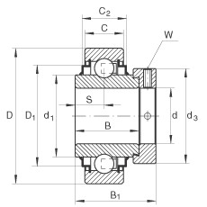 Bantalan E25-KRR INA