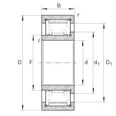 Bantalan ZSL192307 INA