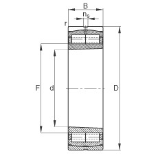 Bantalan Z-565669.ZL-K-C5 FAG