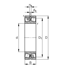 roulements 239/1180-B-MB FAG