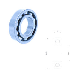 Bantalan 6313-2RS Fersa