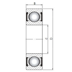 roulements 61818 ZZ CX