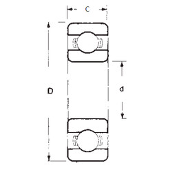 підшипник 6312 FBJ