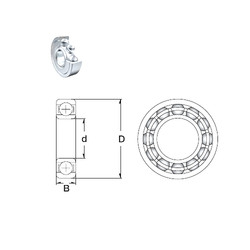 roulements 61828-2Z ZEN