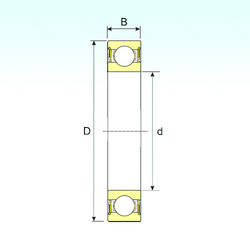 roulements 61819-2RS ISB