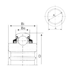 roulements W208PPB16 CYSD