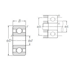 Bantalan BC6-16A NTN