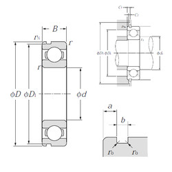 Bantalan 6026N NTN