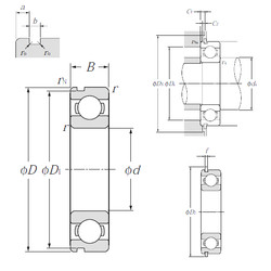 Bantalan 6026NR NTN