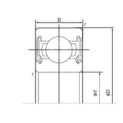 Bantalan 6313-2NSE NACHI