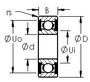 Bantalan 6321-2RS AST