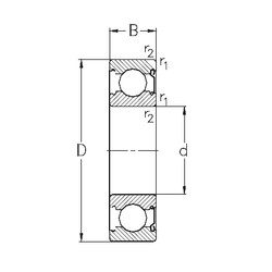 Bantalan 6019-Z NKE