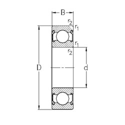 Bantalan 61806-2Z NKE