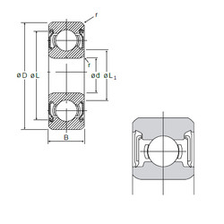 roulements 609DD NMB