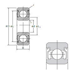 Bantalan 608ZZ NMB