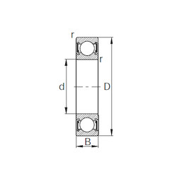 Bantalan 6314UU KBC