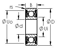 Bantalan 6019ZZ AST