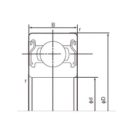 Bantalan 6322ZZ NACHI