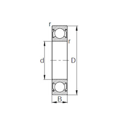 Bantalan 6314ZZ KBC