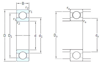 Bantalan 6326/HC5C3S0VA970 SKF