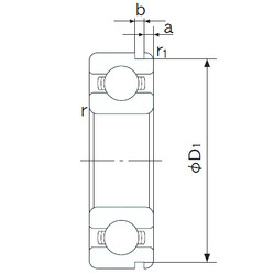 Bantalan 6313N NACHI