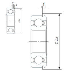 Bantalan 6318NR NACHI