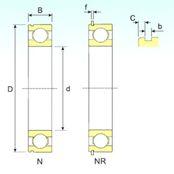 Bantalan 6314 NR ISB