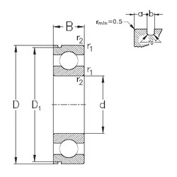 Bantalan 6020-N NKE