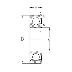 Bantalan 6316-RSR NKE