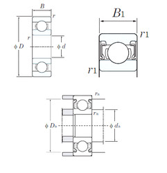 Bantalan 607-2RS KOYO