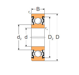 Bantalan 6314-2Z MPZ