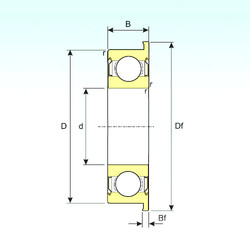 المحامل F6902ZZ ISB