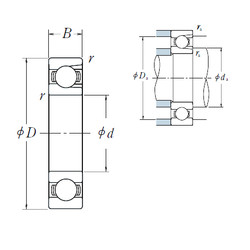 Bantalan BL 211 NSK