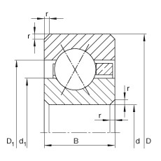 Bantalan CSXG070 INA