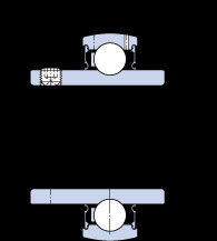 Bantalan E2.YAR 209-110-2F SKF