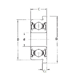 roulements F692ZZ FBJ