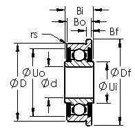 roulements FRW2-2RS AST