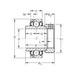 المحامل G1114KLL Timken