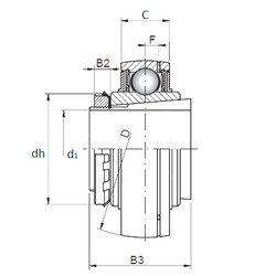 roulements UK215+H2315 CX