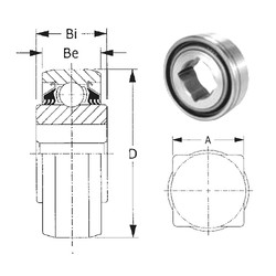 підшипник W209PPB7 CYSD